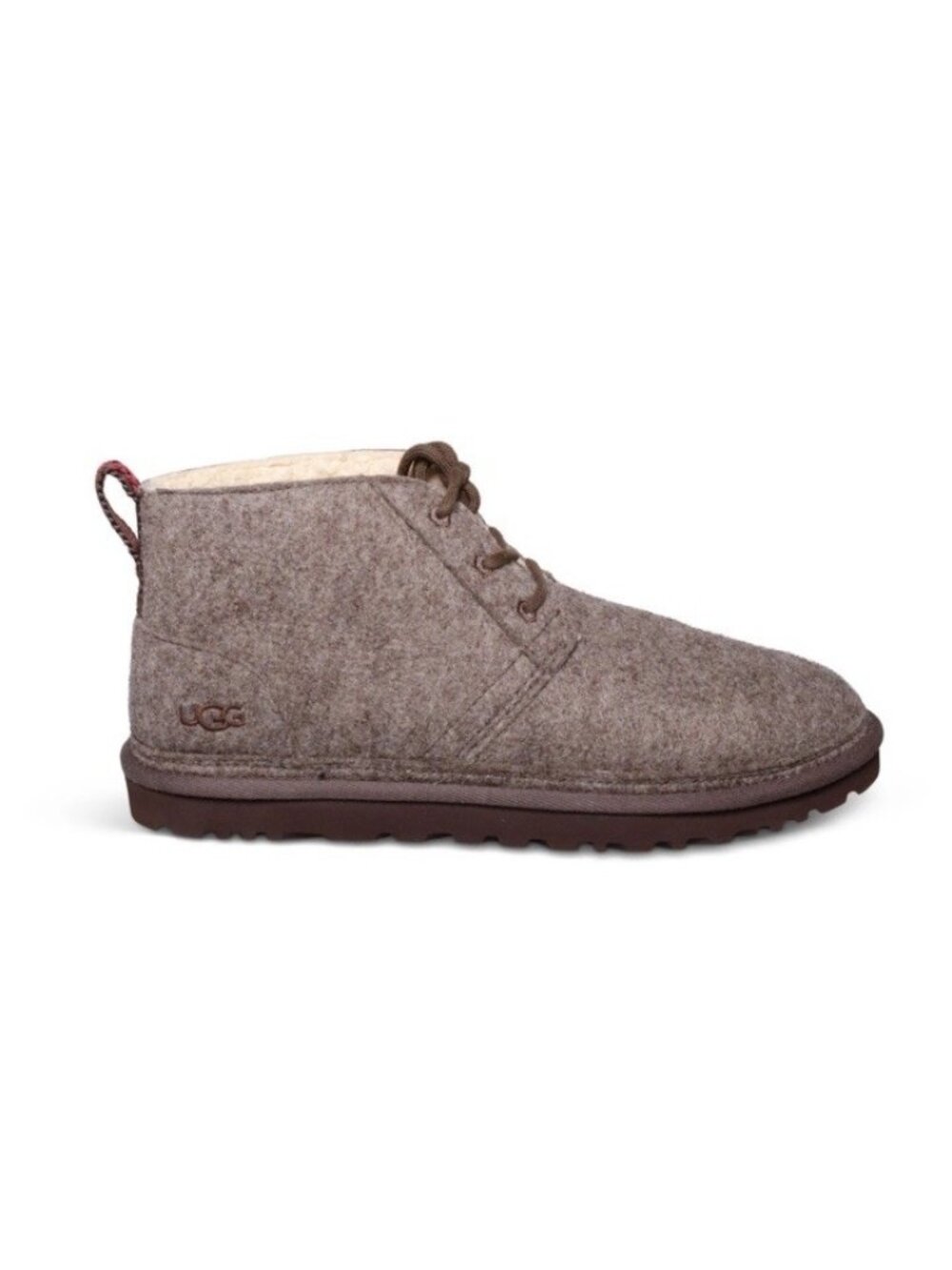 UGG Refelt Neumel Women’s Boots Chestnut Suede Sheepskin Chukka Slipper US 11